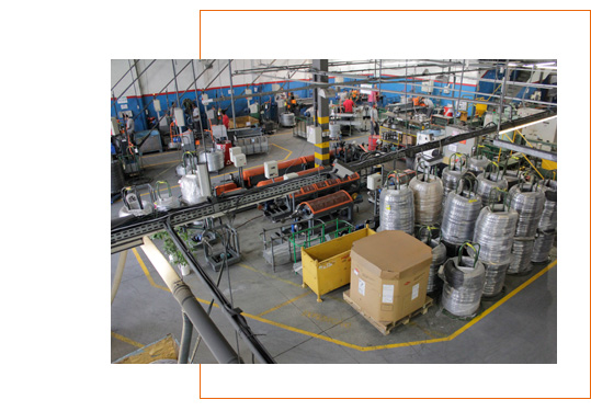 Interior da fábrica FlexCable